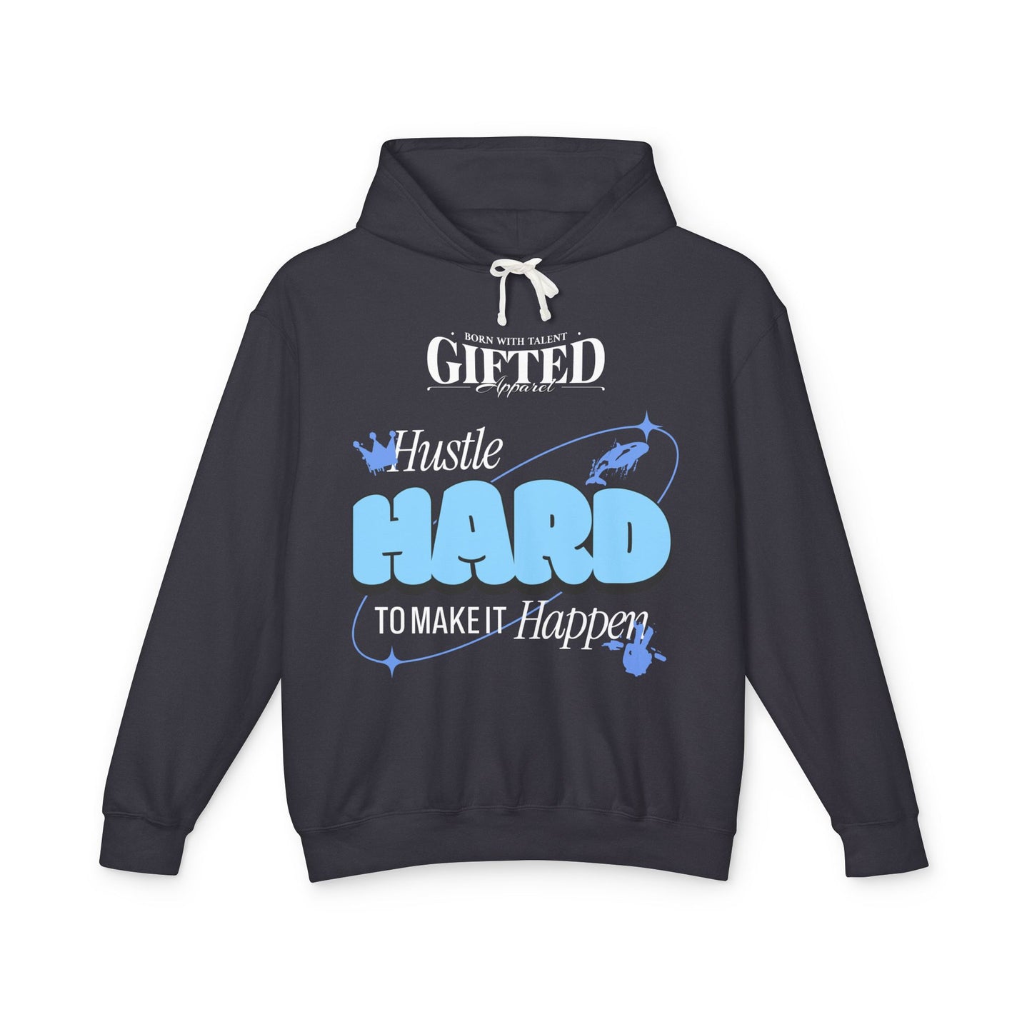 Hustle Hard Lightweight Hoodie