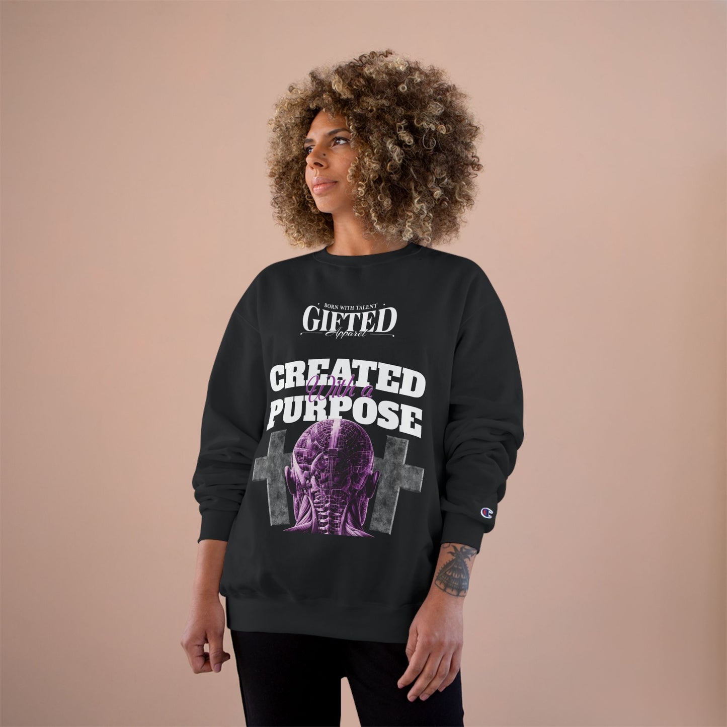 Champion Sweatshirt - Created with Purpose