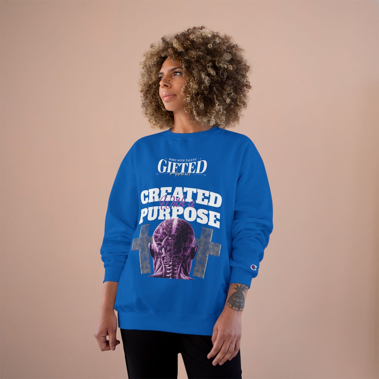 Champion Sweatshirt - Created with Purpose