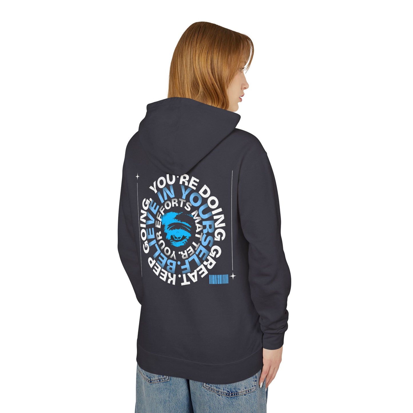 Hustle Hard Lightweight Hoodie